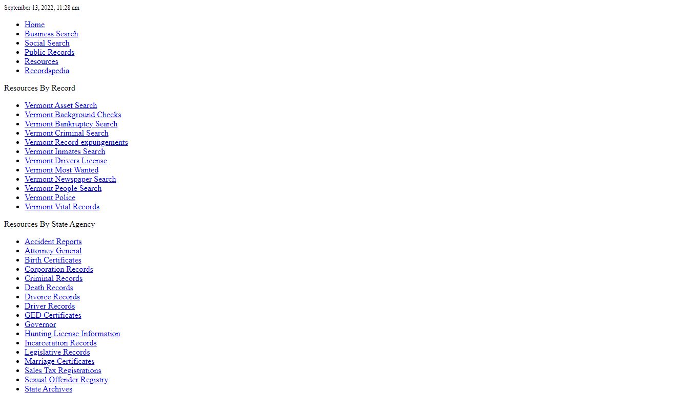 Windsor County, Vermont Court Records